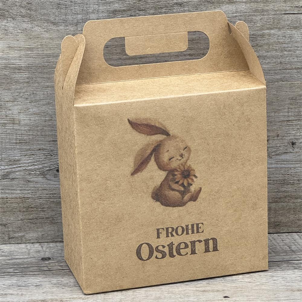 Giebelverpackung klein, Frohe Ostern, 5 Stück