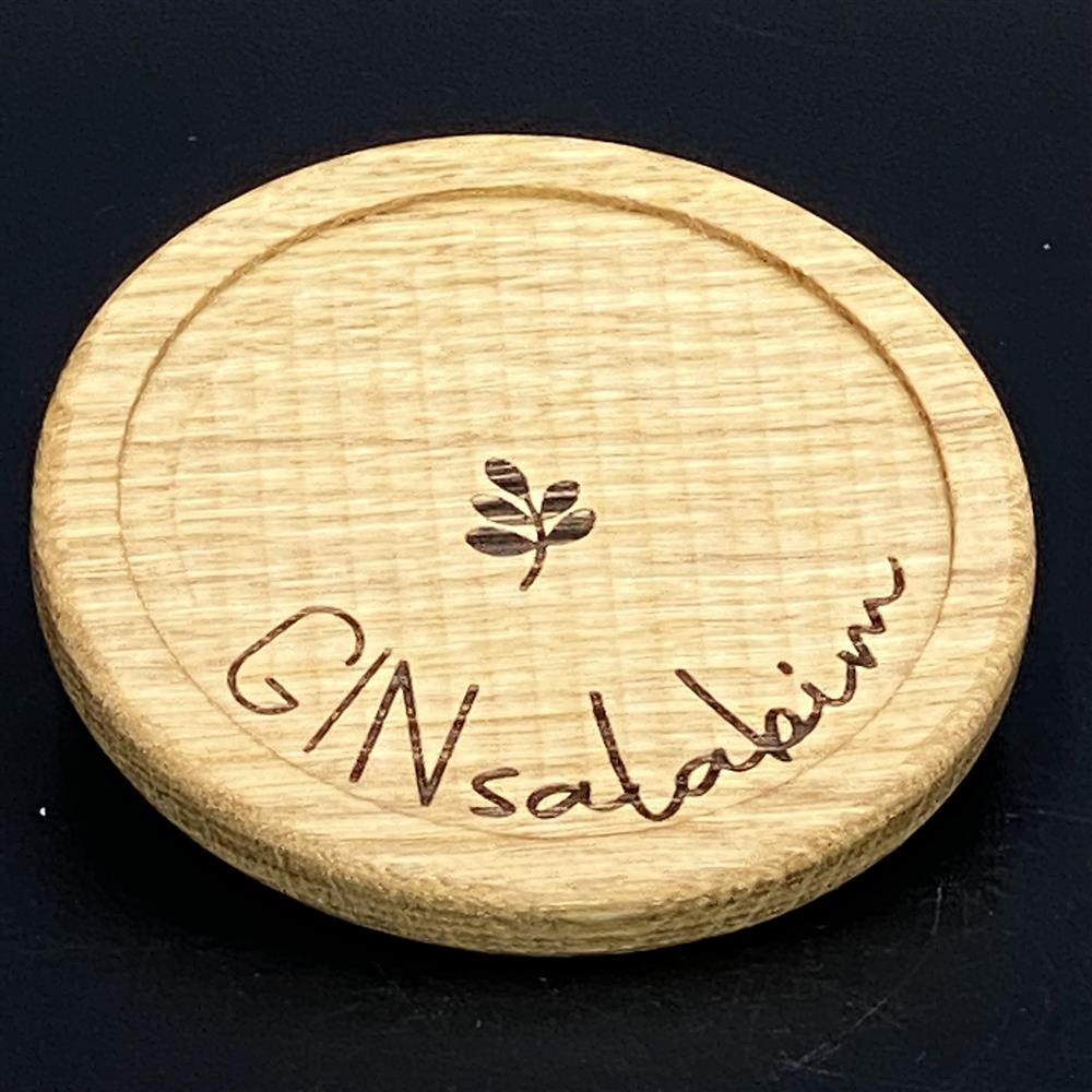 Glasuntersetzer 4er Set Gin