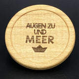 Glasuntersetzer Meer