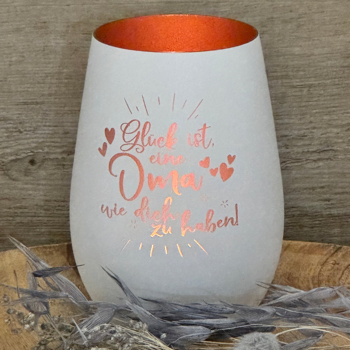 Deko Light - Glück ist eine Oma wie dich zu haben, personalsierbar