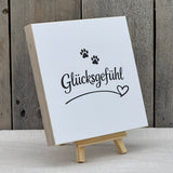 Wooden Block - Glücksgefühl