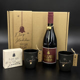 Geschenkpaket Glühwein, rot, personalisierbar
