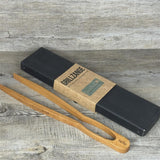 Grillzange, kirsche, 42 cm, Papa, der beste Mann am Grill, personalisierbar