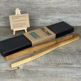 Grillzange, kirsche, 42 cm, personalisierbar
