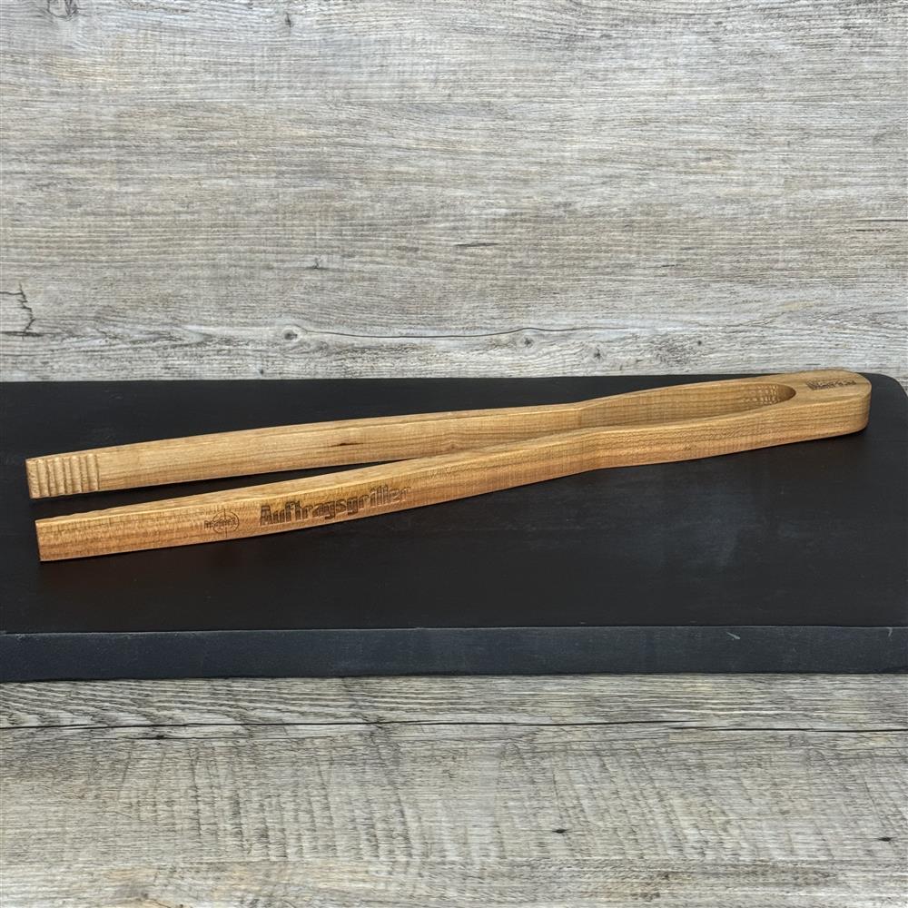 Grillzange, kirsche, 55 cm, Auftragsgriller, personalisierbar