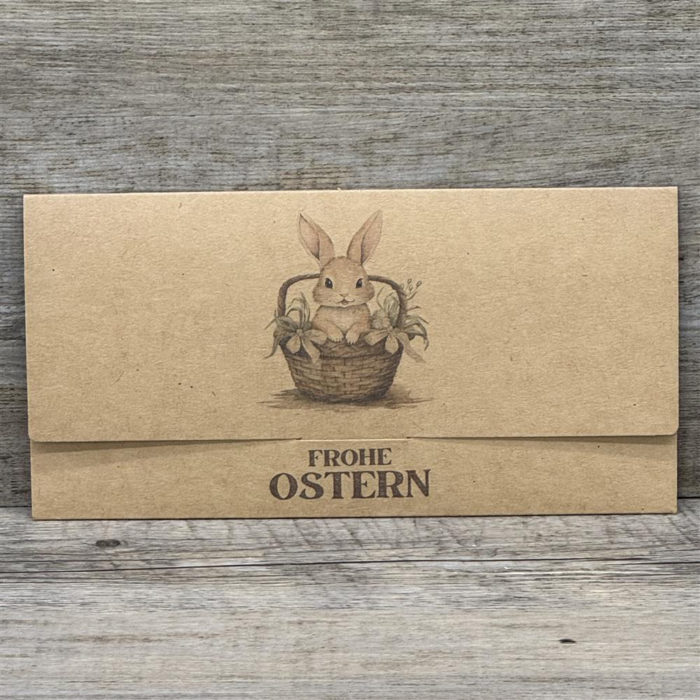 Gutscheinverpackung Frohe Ostern, 5 Stück