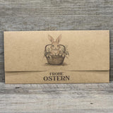 Gutscheinverpackung Frohe Ostern, 5 Stück