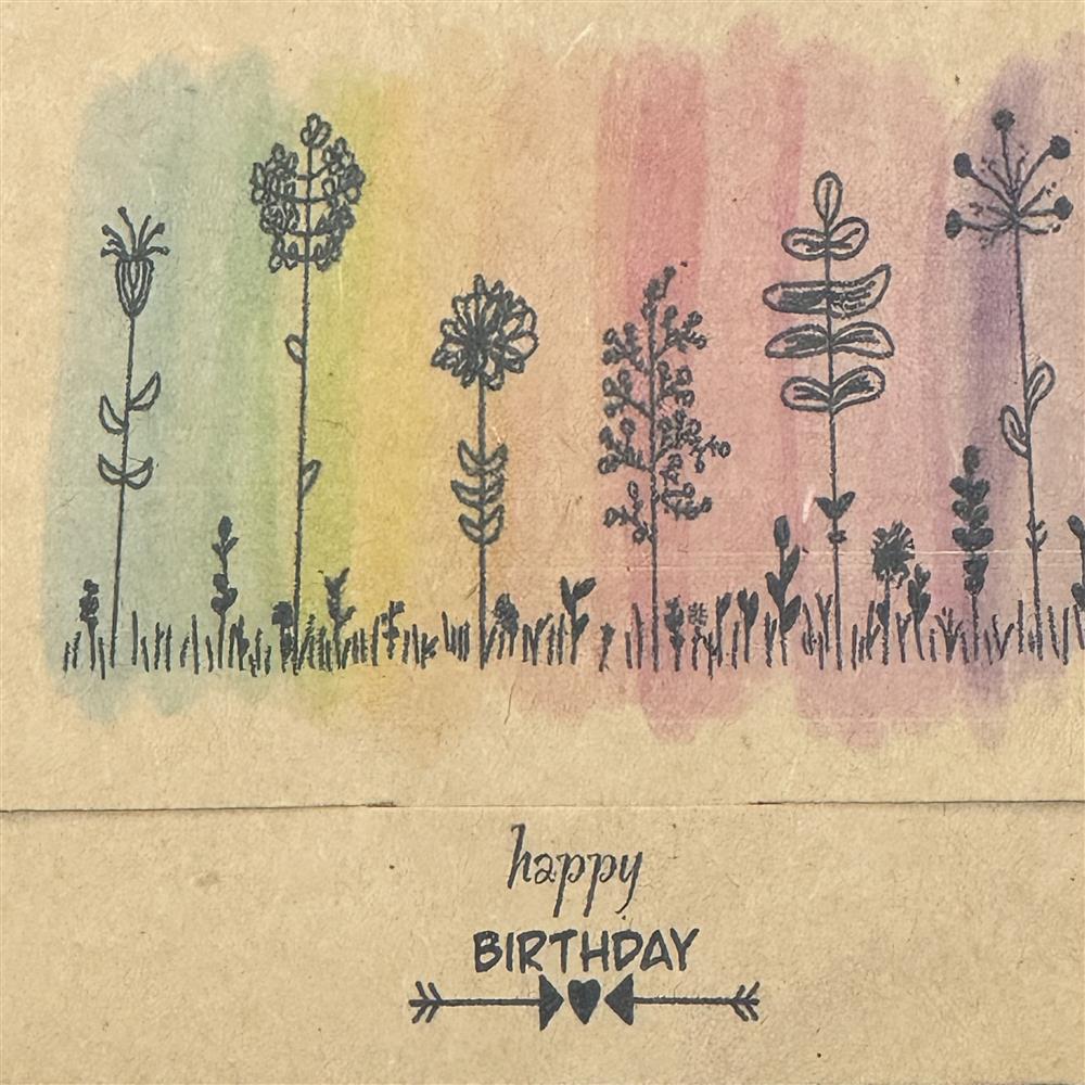 Gutscheinverpackung Happy Birthday, 5 Stück