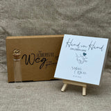 Geschenkset Hochzeit, personalisiert