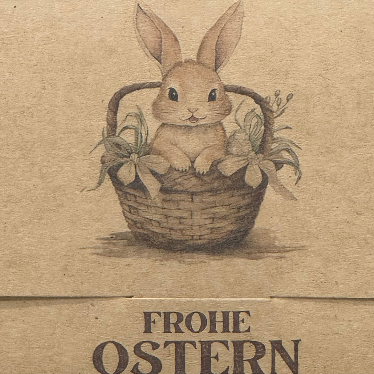Gutscheinverpackung Frohe Ostern, 5 Stück