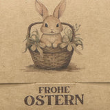 Gutscheinverpackung Frohe Ostern, 5 Stück