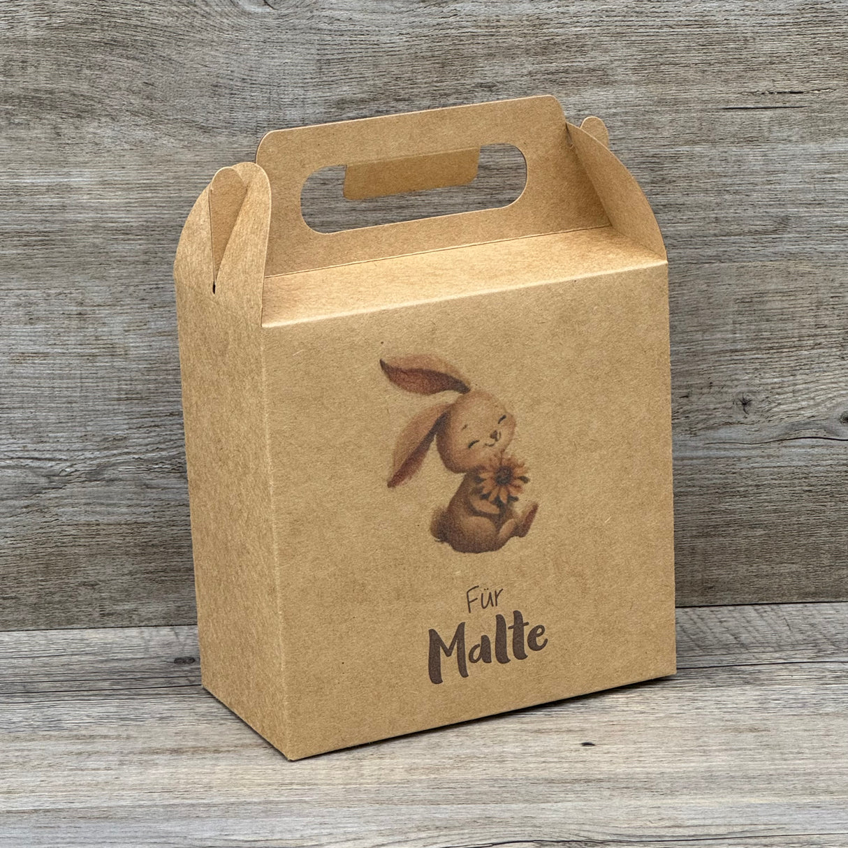 Giebelverpackung klein, Frohe Ostern, 5 Stück