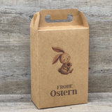 Giebelverpackung groß, Frohe Ostern, 5 Stück