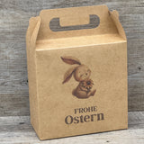 Giebelverpackung klein, Frohe Ostern, 5 Stück
