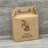 Giebelverpackung klein, Frohe Ostern, 5 Stück