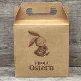 Giebelverpackung klein, Frohe Ostern, 5 Stück