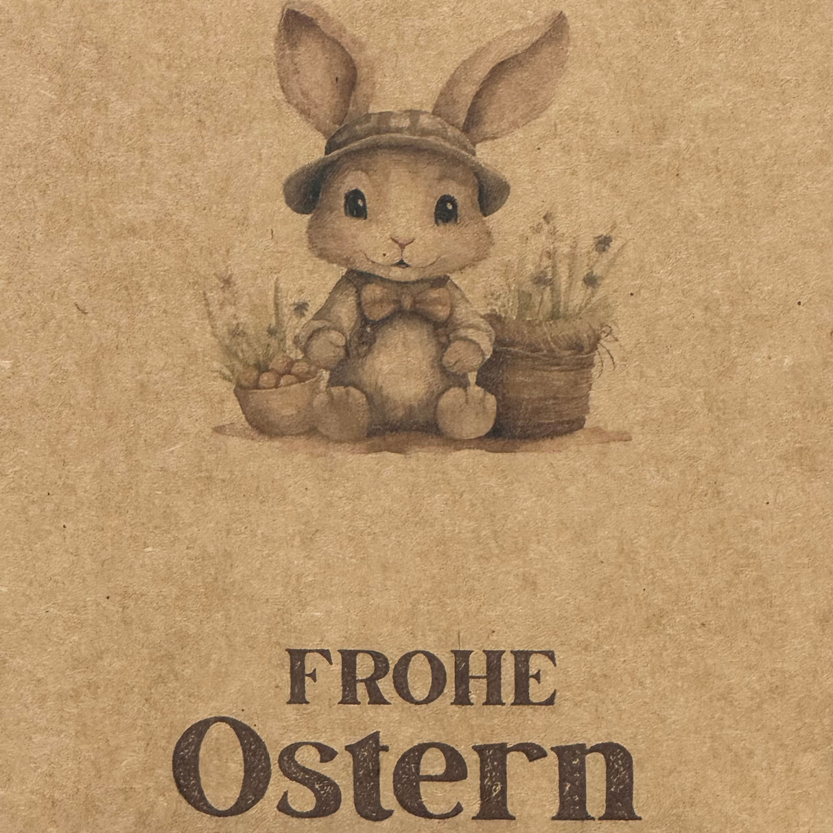 Giebelverpackung groß, Frohe Ostern, 5 Stück