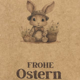 Giebelverpackung groß, Frohe Ostern, 5 Stück
