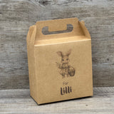 Giebelverpackung klein, Frohe Ostern, 5 Stück