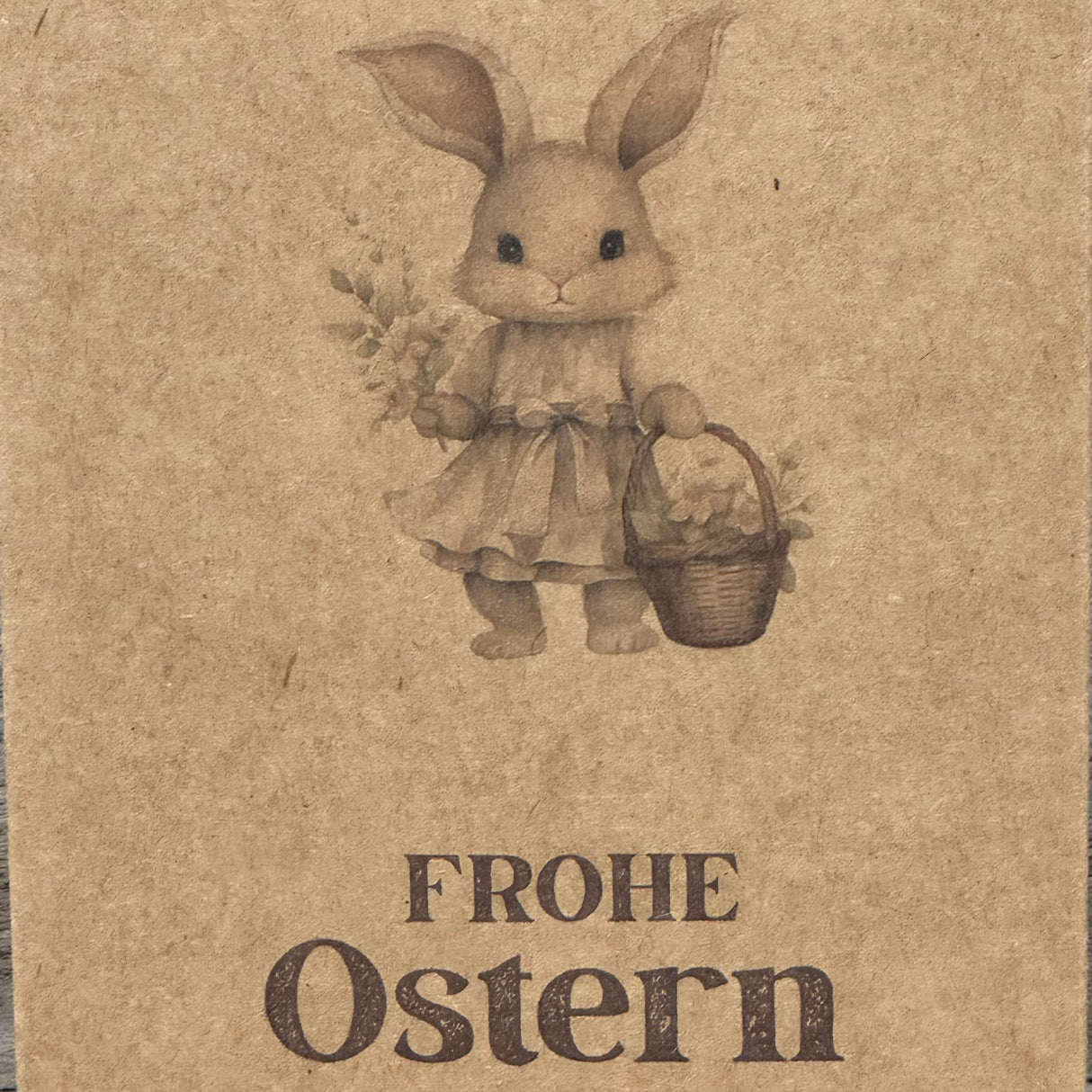 Giebelverpackung groß, Frohe Ostern, 5 Stück