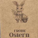 Giebelverpackung groß, Frohe Ostern, 5 Stück