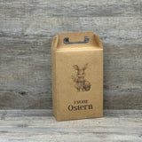 Giebelverpackung groß, Frohe Ostern, 5 Stück