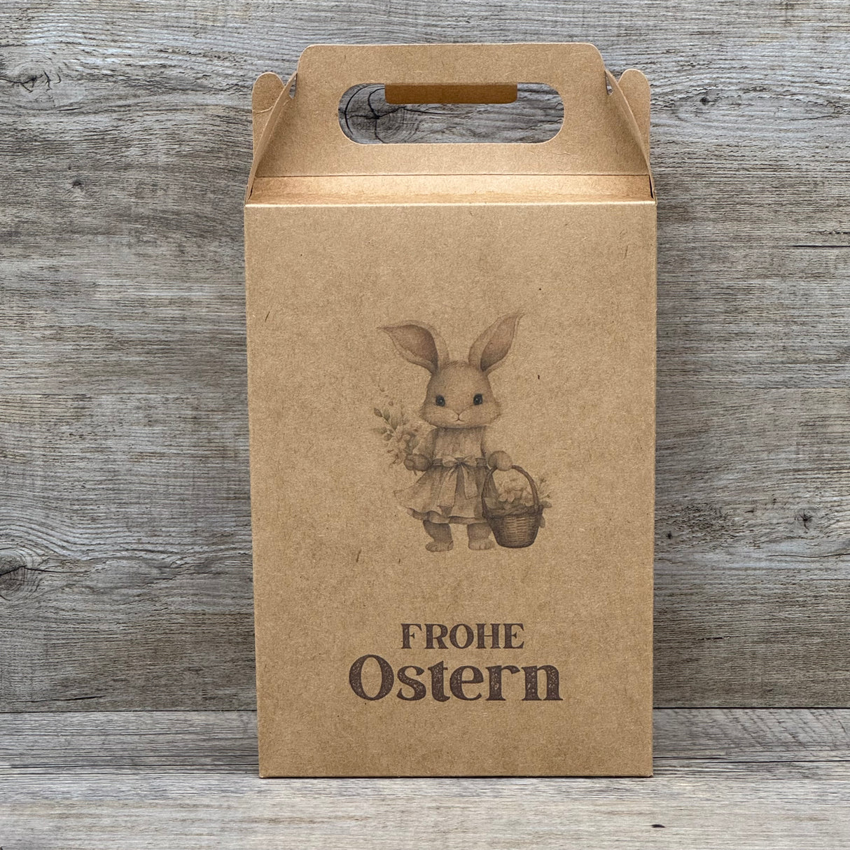 Giebelverpackung groß, Frohe Ostern, 5 Stück