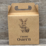 Giebelverpackung klein, Frohe Ostern, 5 Stück