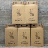 Giebelverpackung groß, Frohe Ostern, 5 Stück
