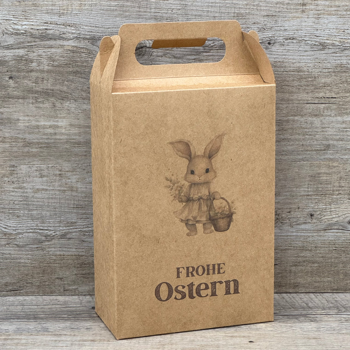 Giebelverpackung groß, Frohe Ostern, 5 Stück