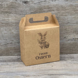Giebelverpackung klein, Frohe Ostern, 5 Stück