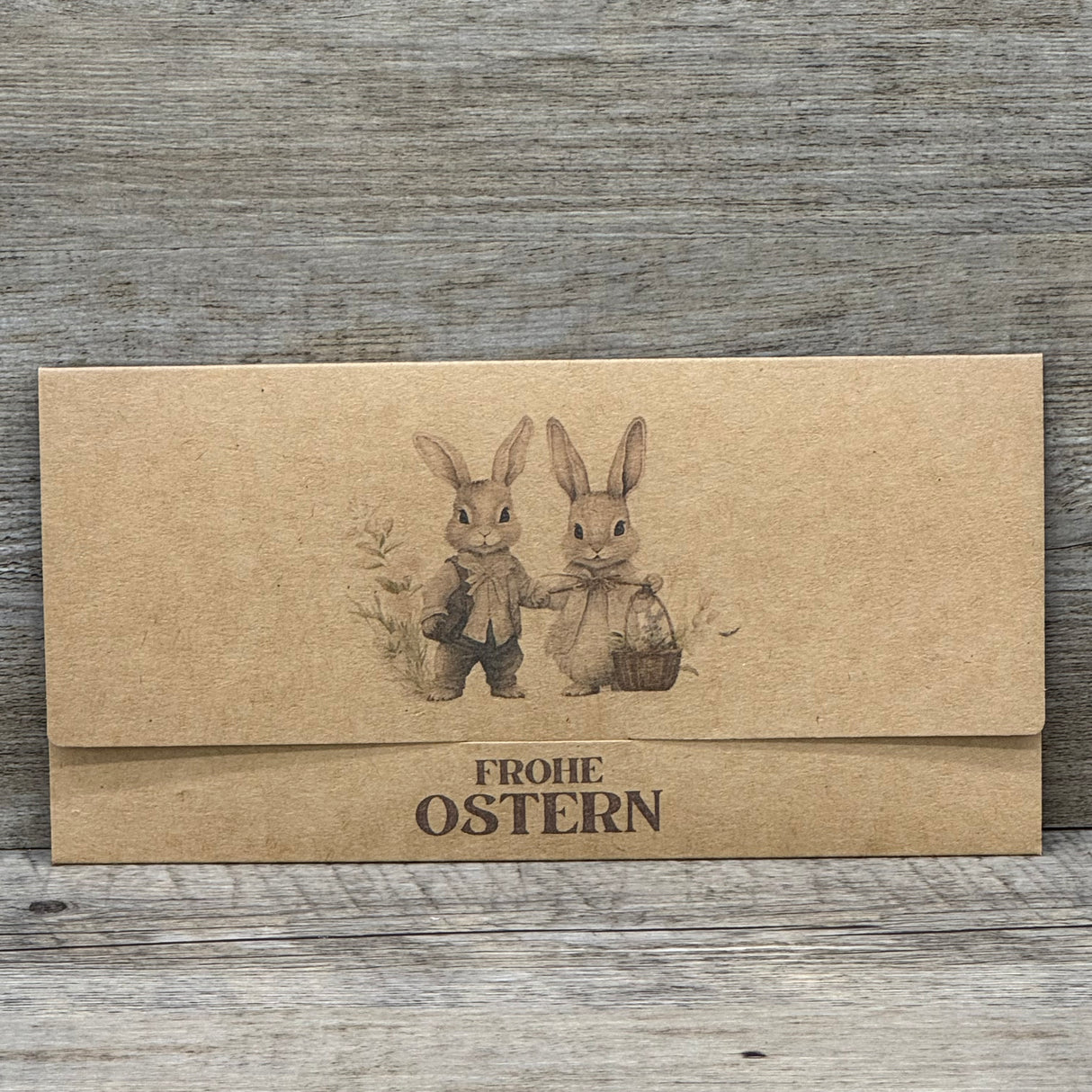 Gutscheinverpackung Frohe Ostern, 5 Stück