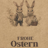 Giebelverpackung groß, Frohe Ostern, 5 Stück