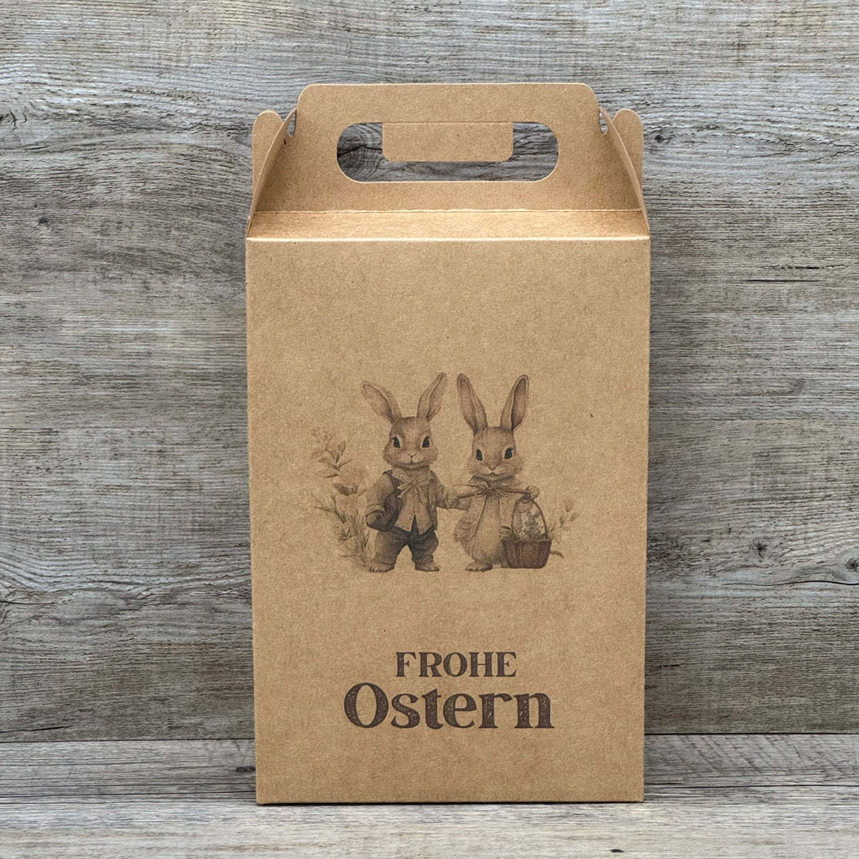 Giebelverpackung groß, Frohe Ostern, 5 Stück
