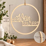 Deko Ring HerWeinspaziert