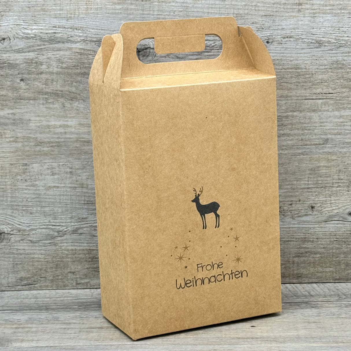 Giebelverpackung groß - Weihnachten, 5 Stück