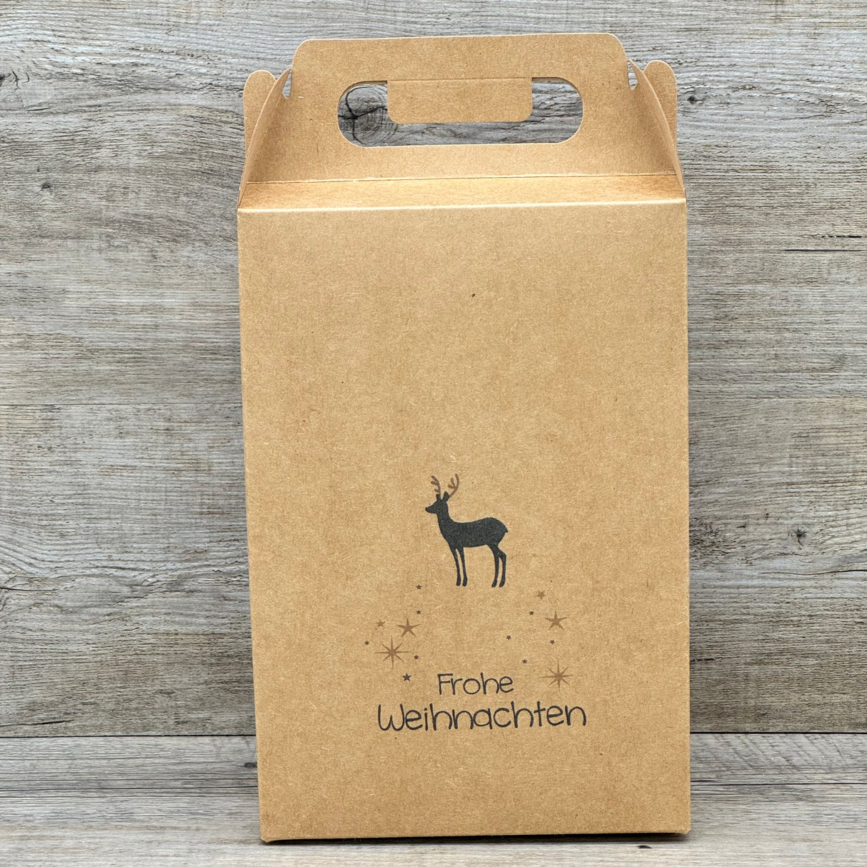 Giebelverpackung groß - Weihnachten, 5 Stück