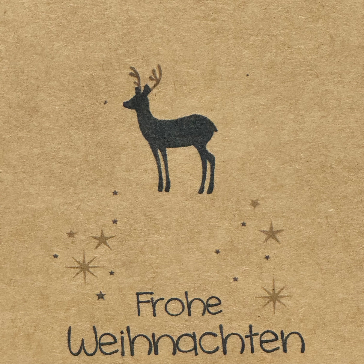 Giebelverpackung klein - Weihnachten, 5 Stück
