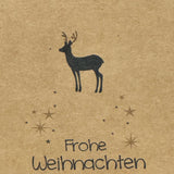 Giebelverpackung klein - Weihnachten, 5 Stück