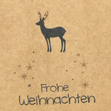 Giebelverpackung groß - Weihnachten, 5 Stück