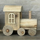 Holzzug Hochzeit, personalisiert