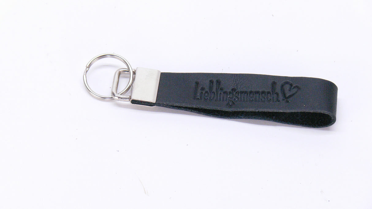 Schlüsselband Lieblingsmensch personalisierbar
