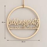 Deko Ring - Lieblingsplatz | personalisiert
