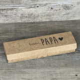 Personalisierter Kugelschreiber in Geschenkverpackung 'bester Papa'