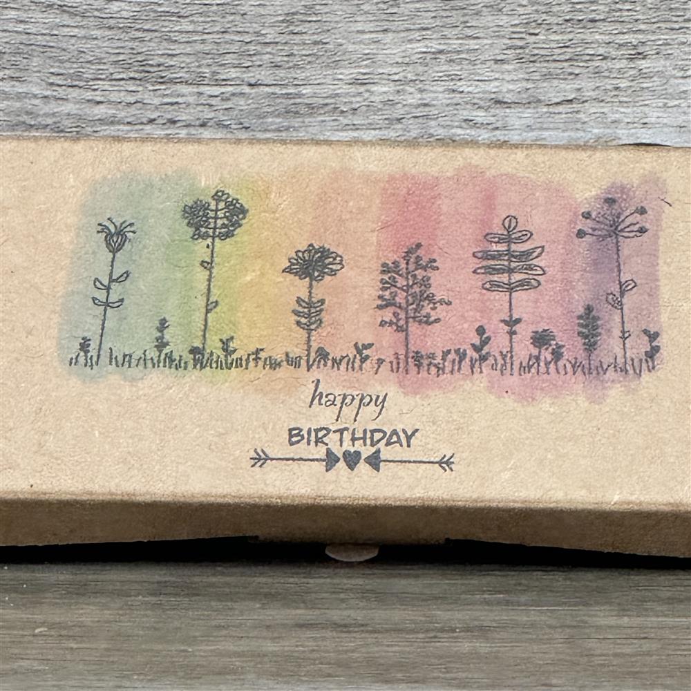 Personalisierter Kugelschreiber in Geschenkverpackung 'Happy Birthday'