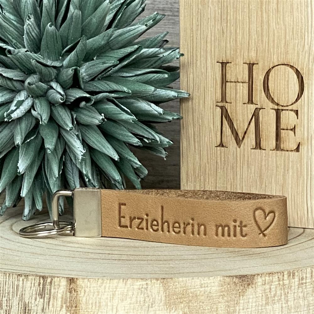 Schlüsselband Erzieher / Erzieherin mit Herz