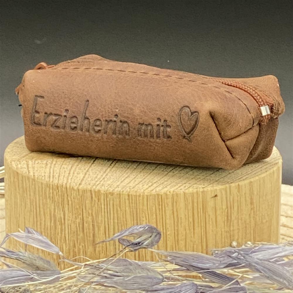 Schlüsseltasche Erzieher / Erzieherin mit Herz