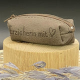 Schlüsseltasche Erzieher / Erzieherin mit Herz