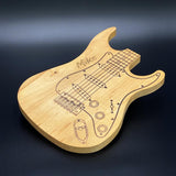 Schneidbrett E-Gitarre, personalisiert