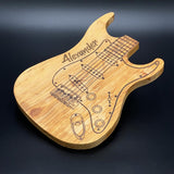 Schneidbrett E-Gitarre, personalisiert